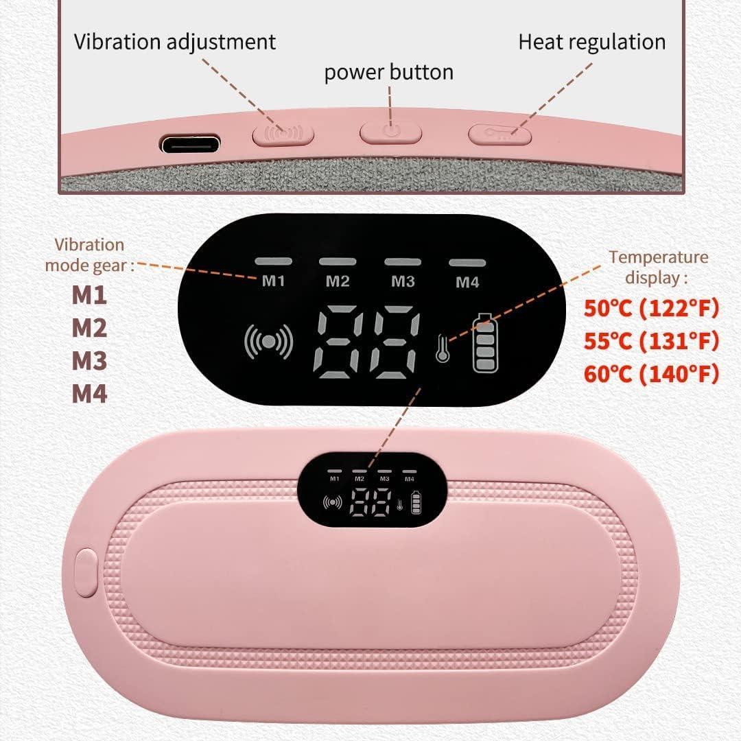Cordless Period Heating Pad  Portable Pain Relief