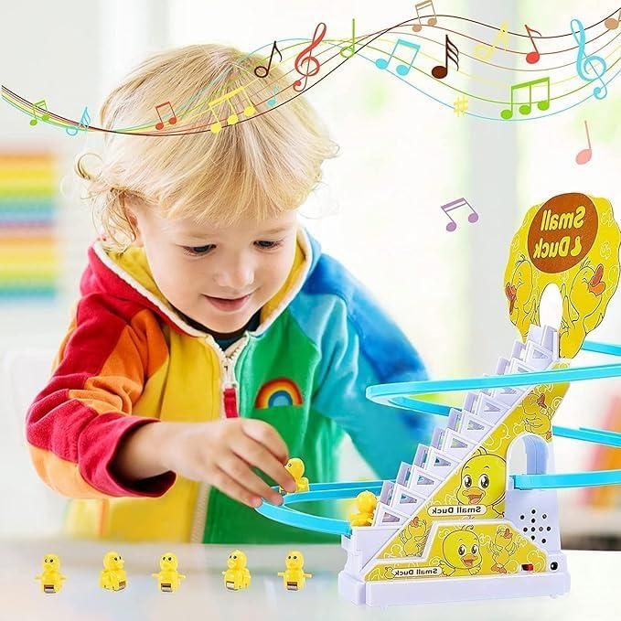 Duck Track Toy for Kids - Small Duck Climbing - ɢɪꜰᴛʟᴜxᴇ