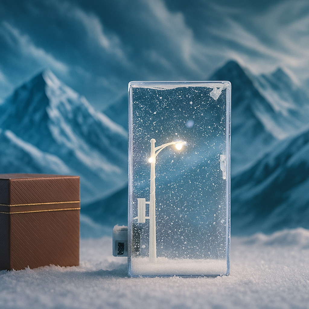 Magical Snowfall Lamp  Winter Glow for Every Room 